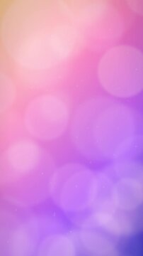 Pastel Dream Bokeh Shimmer Motion Loop