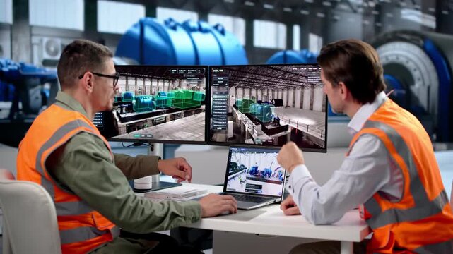 Engineer And Operator Monitor Real-time IoT Plant Data