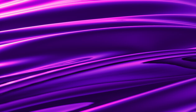 Abstract purple smooth wave wallpaper digital illustration