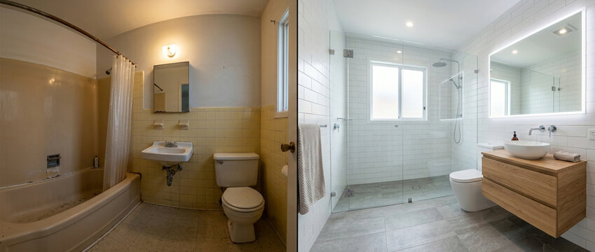 Bathroom Remodel Before and After: Old vs Modern Renovation Comparison