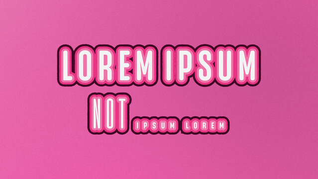 Variable Font Outlined Title Wide