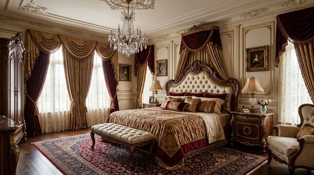Luxury classic bedroom