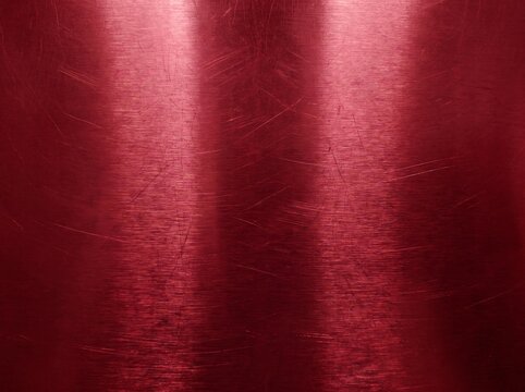 Abstract Red Textured Background with Dramatic Light Rays.