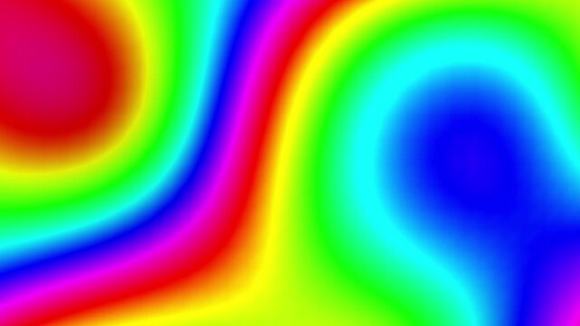 rainbow colorful gradient motion waving graphic video 4k background