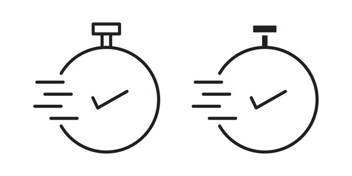 quick response icon flat outline in black