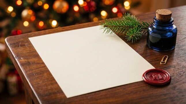 Crumpled brown craft paper texture with dramatic shadows, abstract minimal holiday background.