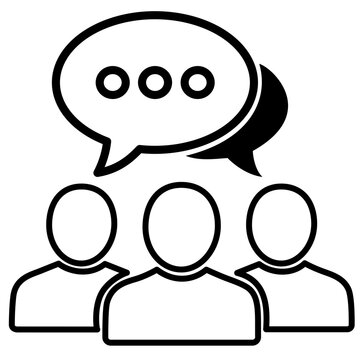 social network speech bubbles