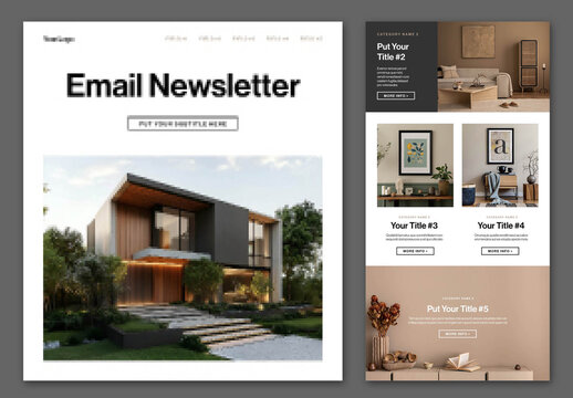 Email Newsletter Layout