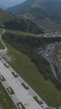 Panoramica dal monte Grappa