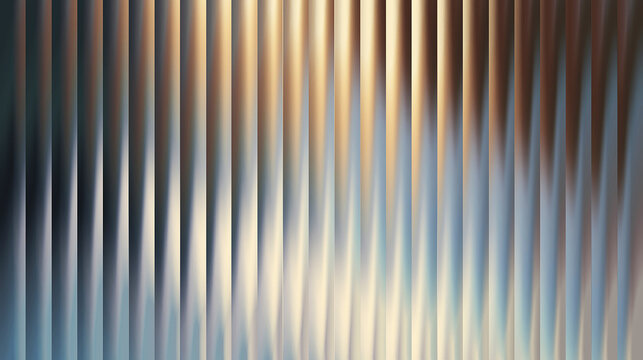 Vertical gradient stripes with soft blurry light transitions in gold, blue, and dark grey tones