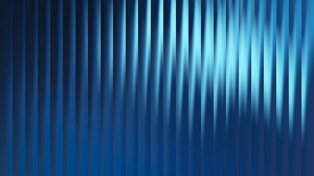 Vertical blue stripes with soft gradient light effects and blurred linear patterns