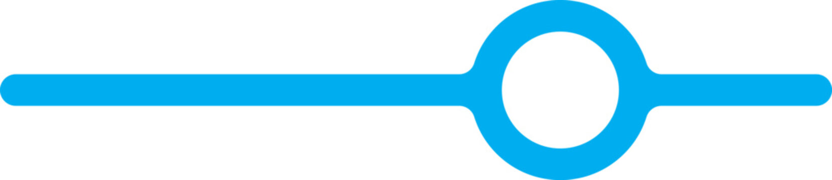 &nbsp;Blue  and   black settings, filter and control sliders vector icon. Modern double-track filter options and parameters outline vector