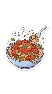 spaghetti with tomato sauce