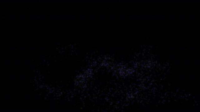 Glowing Magic Particles and Fantasy Energy Light Effect Background