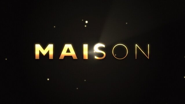 Gold Glamour Luxury Glowing Title Reveal