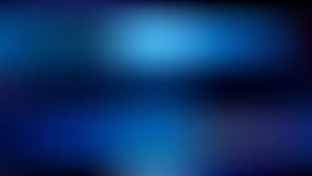 Abstract dark blue background, with soft light, glow and smooth, gradient transitions for web