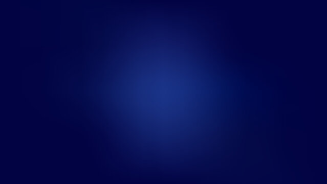 Abstract deep blue background, with soft light, glow and smooth, gradient transitions for web