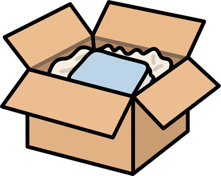 vector illustration of a gift box