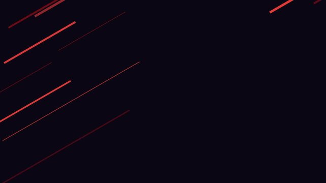 Dynamic diagonal red speed lines streaming across a dark background, created with HTML5 canvas and JavaScript.