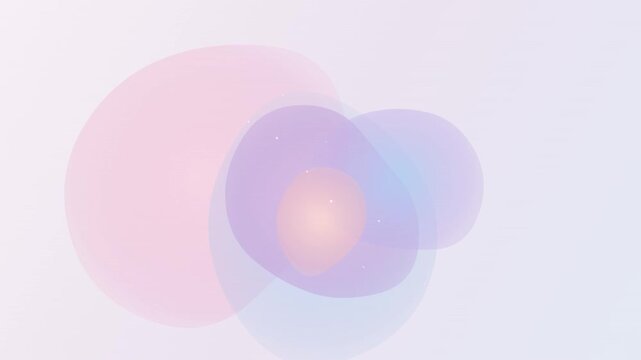vector illustration of a pink bubble