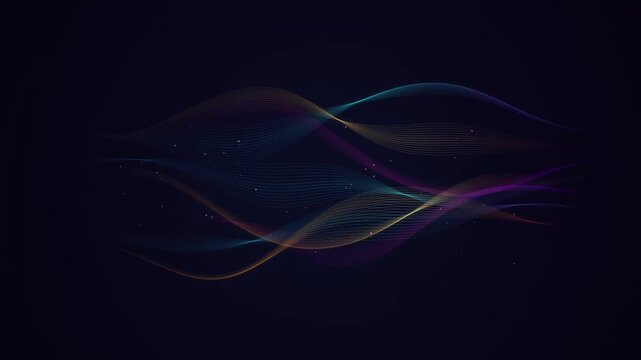 Video player interface placeholder with purple background design