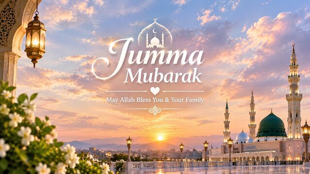 Jumma Mubarak 🤍 | May Allah Bless You & Your Family