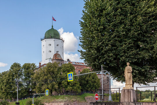 St. Olaf's Tower in Vyborg, Russia