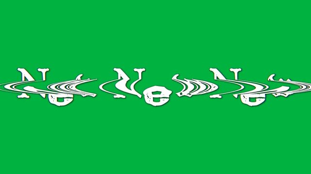 Animation of new collection text in white letters in repetition on black background