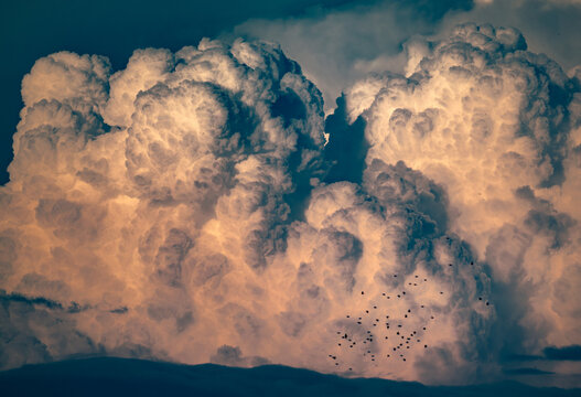 Nuvens cumulus