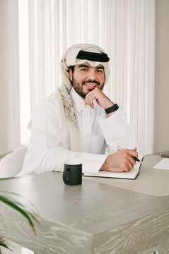 Portrait of Arab businessman