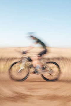 Motion Blur Bicycle
