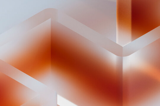 Futuristic Framework and Abstract Digital Structure