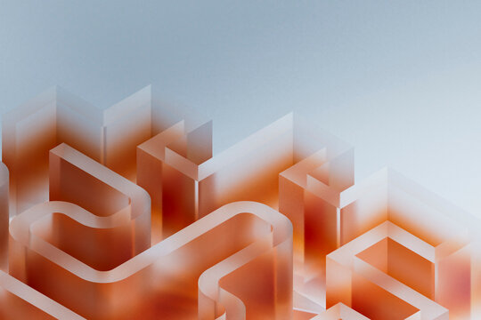 Modular Infrastructure Emerging from Abstract Space