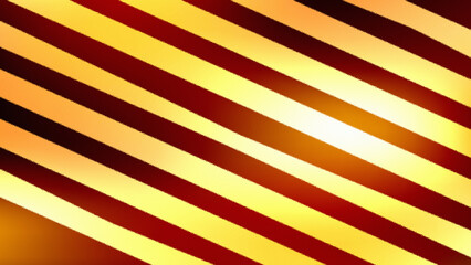 Dynamic diagonal golden and dark red striped background with glowing light beam effects, creating striking modern graphic pattern for energetic banner designs and contemporary creative media projects © Sumon Ahmed