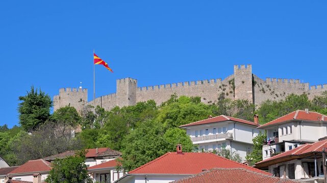 Samuel's Fortress in Ohrid, Macedonia