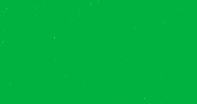 Animation of snow falling in winter on black background