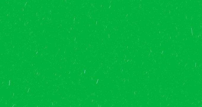 Animation of snow falling in winter on black background