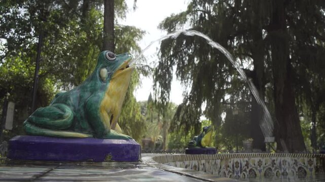 Fuente de las Ranas Sevilla - Parque de Maria Luisa