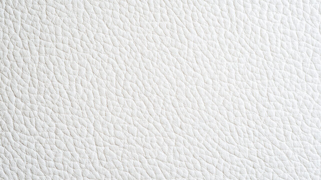 Premium white leather material showcasing elegant texture, ideal for luxury upholstery, fashion accessories, automotive interiors, and sophisticated product backdrops