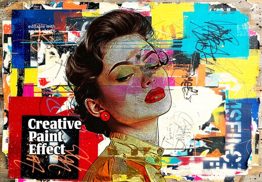 Creative Paint Photo Effect