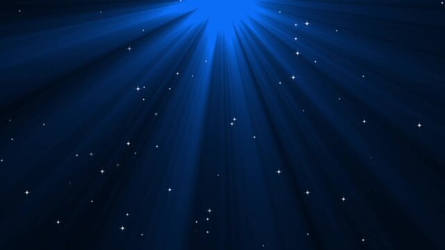 Ray of spot light on the violet Merry Christmas background. loop 4k