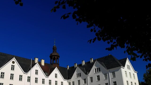 the castle of ploen germany 4k video