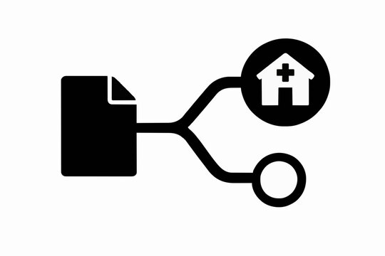 Referral Routing Icon for Patient Care Coordination