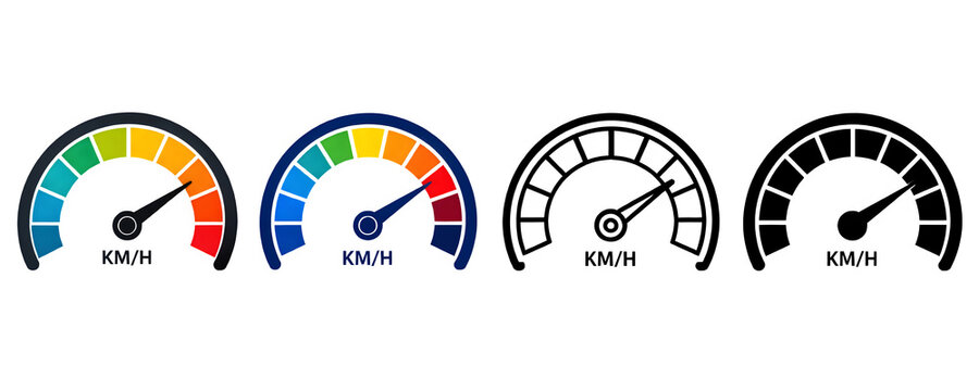 Car Speedometer Gauge for Vehicle Speed Measurement and Driving