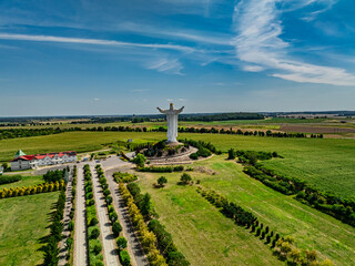 Świebodzin Pomnik Chrystusa Polska Dron © Rakowsky Films