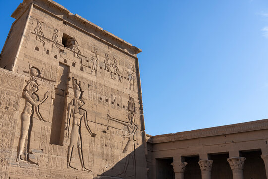 Temple of Philae, Aswan, Egypt,