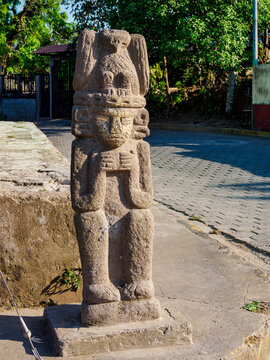 Statue at San Juan de Oriente, Masaya Department, Nicaragua