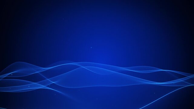 Digital cyber wave Cyber technology background. Futuristic digital wave. Dark cyberspace. wave. big data, futuristic. Hi tech information flow, blockchain, bigdata. 4K seamless loop. 3D Illustration