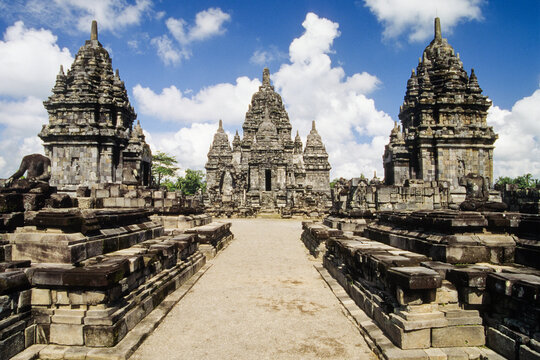 Sewu Temple,Prambanan Hindu Temple compound in Java island,Greater Sunda Islands,Republic of Indonesia,Southeast Asia and Oceania