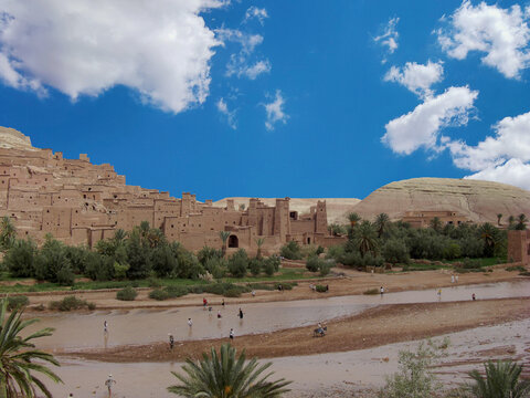Maroc, le Ksar A&iuml;t Ben Haddou 